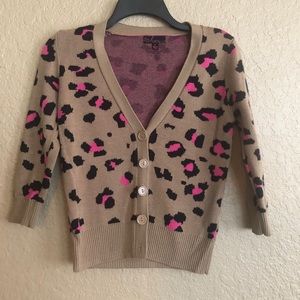 Takeout Leopard Cardigan